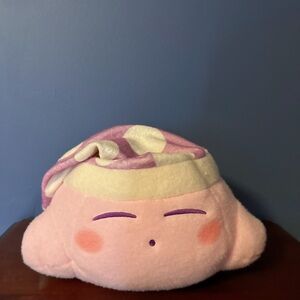 NWT Kirby sleepy wool large jumbo cute plush bundle 13.8 inches Round1